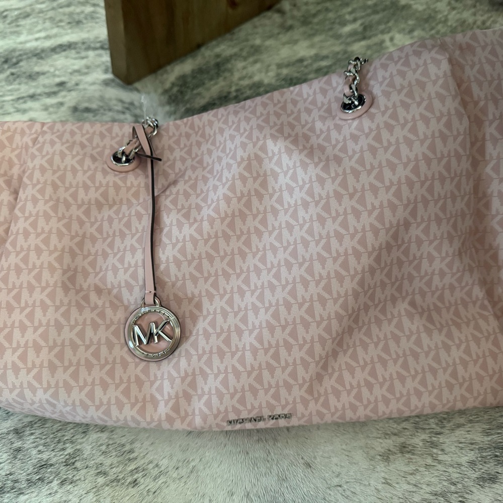 Michael Kors Pink Tote Bag - Picture 9 of 10